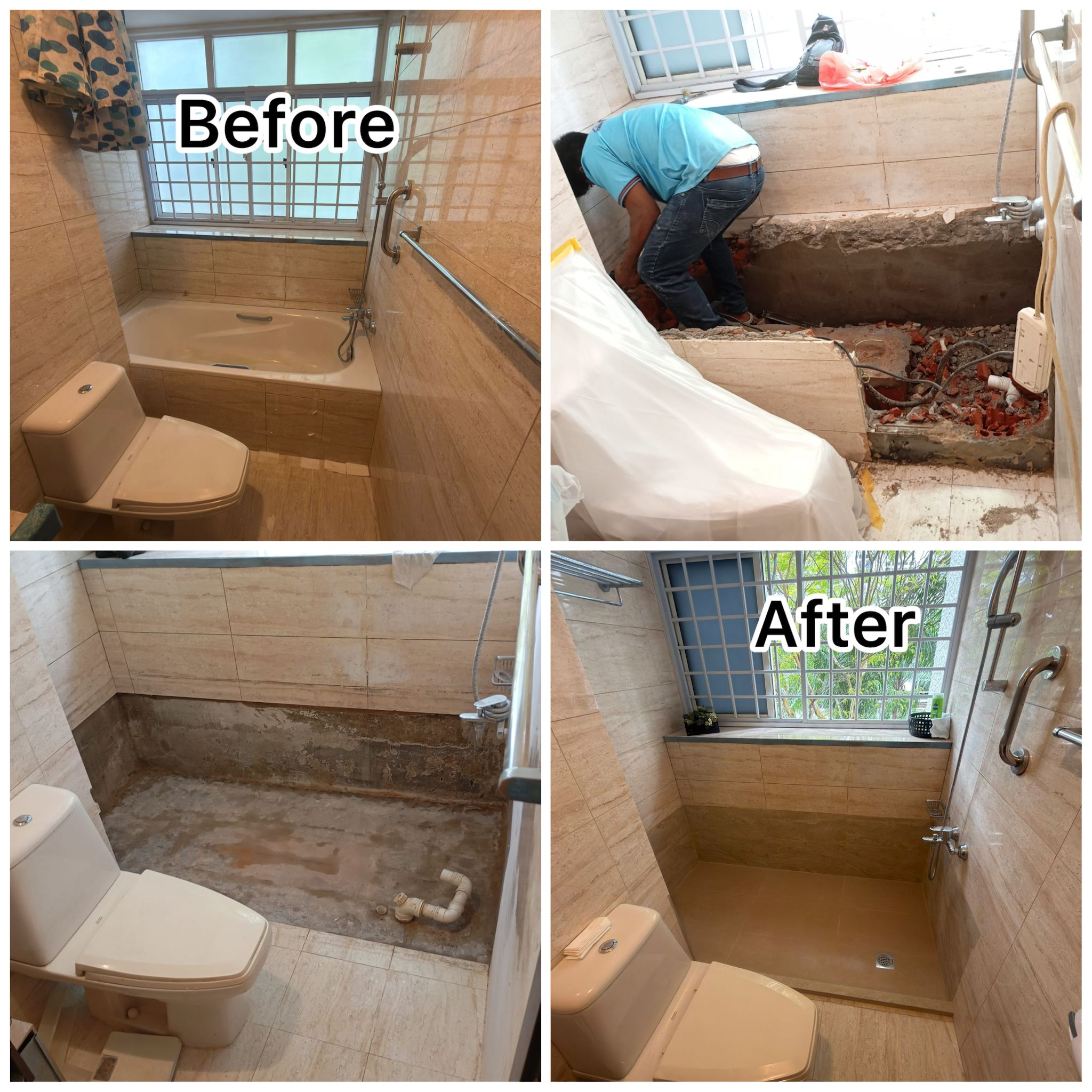 Bathroom Remodeling & Renovation Services in Singapore – Transform Your Bathroom with TASFIA ENGINEERING & CONSTRUCTION PTE LTD